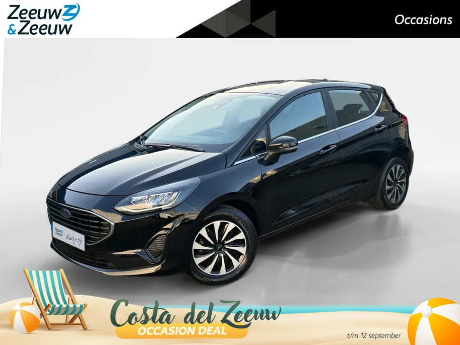 Ford Fiesta 1.0 EcoBoost Hybrid Titanium | Winterpack | Apple Carplay/Android Auto | Cruise Control | Keyless Entry | Parkeersensoren Achter |