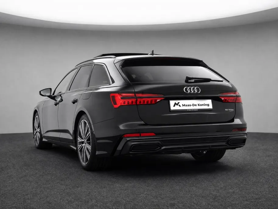 Audi A6 Avant 55 TFSI e quattro 367pk S Competition · Panoramadak · Camera · Leder · Apple/Android Car Play · Adaptive Cruise Control · Stuurwiel verwarmd ·