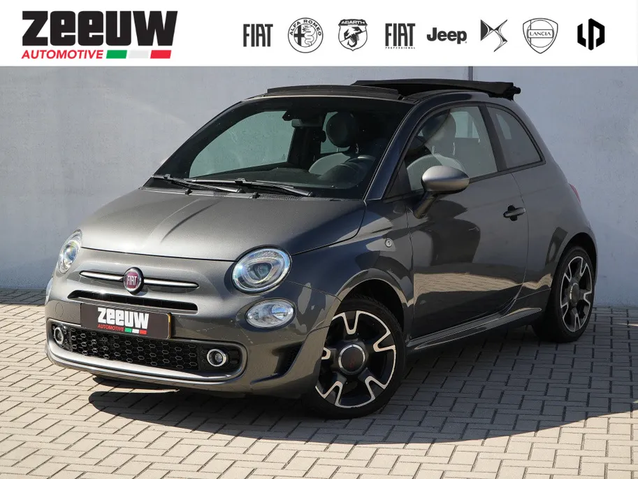 Fiat 500C TwinAir Turbo 80 PK Sport | Carplay | Cruise | PDC | 16'