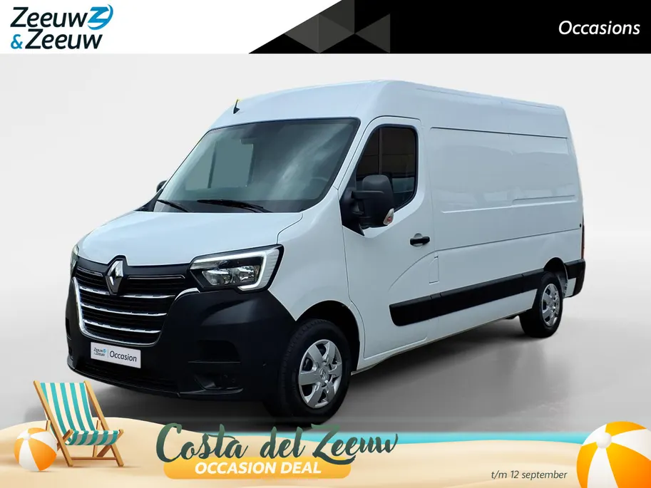 Renault Master T33 2.3 dCi 135 L2H2 Work Edition Airco | Navigatie | PDC-Camera | Blindspot | 1 jaar Garantie.