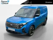 Ford E-Transit Courier Limited 44 kWh 136 pk | DEMO | Adaptive cruise control | Achteruitrij camera | Verdiepte tussenwand | Trekhaak | Navigatie | Direct leverbaar!