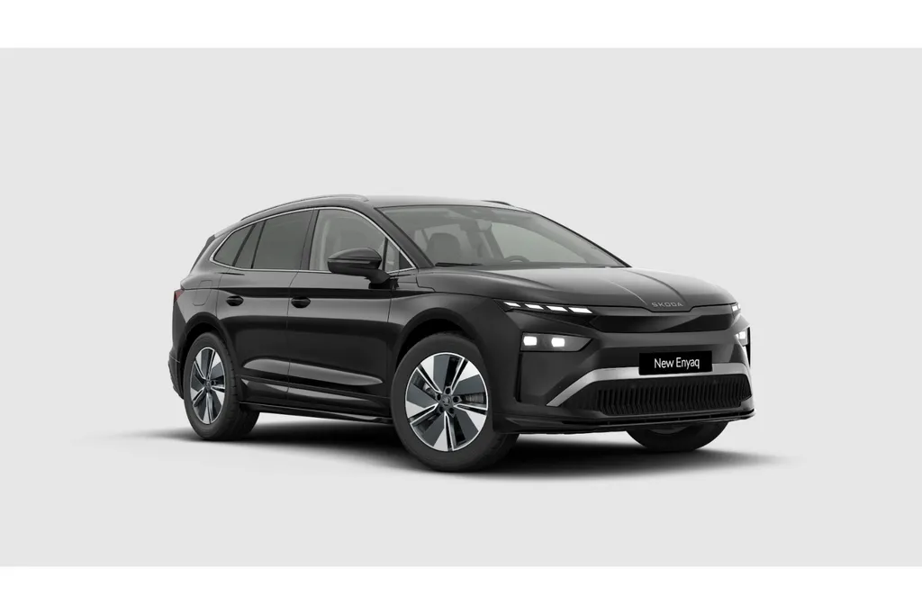 Škoda Enyaq iV Business Edition 85 | Achterbumper en dorpels in carosseriekleur | Elektrisch wegklapbare trekhaak | 19' inch velgen Regulus | €3000,- inruilpremie |