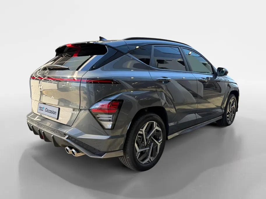 Hyundai Kona 1.6 GDI HEV N Line | Demo | Zeer compleet | Two-tone | Elektrische achterklep | Stoeverwarming & koeling | Stuurverwarming | 360 graden camera |