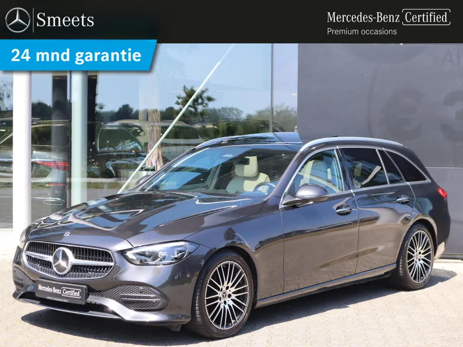 Mercedes-Benz C-Klasse Estate 200 Launch Edition Luxury Line l Keyless l Achteruitrij camera l Stoelverwarming l Leder