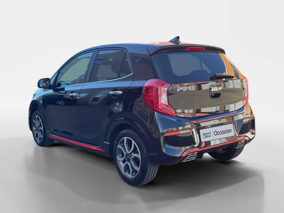 Kia Picanto 1.0 DPi GT-Line | Lederen bekleding| Navigatie| Climate Controle| Lichtmetalen velgen| Camera| Parkeersensoren| Metallic lak|