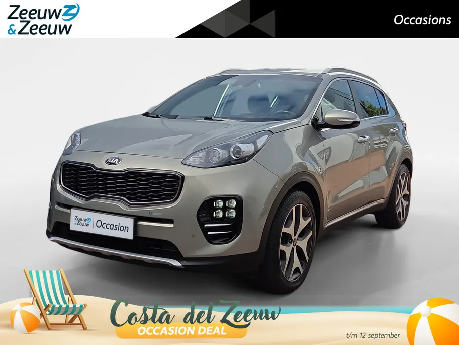 Kia Sportage 1.6 T-GDI 4WD GT-Line First Edition | Automaat | camera | navigatie  | Dealer onderhouden | Trekhaak | 12 maanden BOVAG garantie |