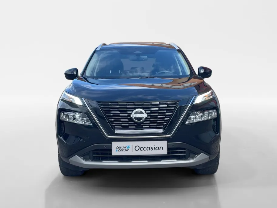 Nissan X-Trail Tekna | Navigatie | Schuif-/ Kanteldak | Stoelverwarming voor & achter | 360 camera | Apple Carplay/ Android Auto | Geheugenfunctie voorstoelen | Elektrische Kofferbak |