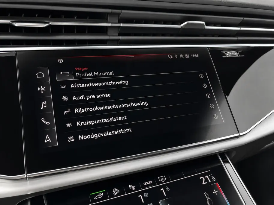 Audi Q8 55 TFSIe 280kW/381PK quattro Pro Line S · Panoramadak · Leder · 360°Camera + Parkeersensoren · Trekhaak ·