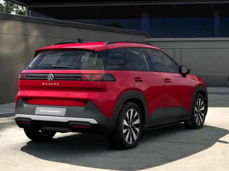 Volkswagen ID. Cross (1) Style 52 kWh accu, 211 PK · Trekhaak, afneembaar · Zijruiten achter en achterruit getint ·