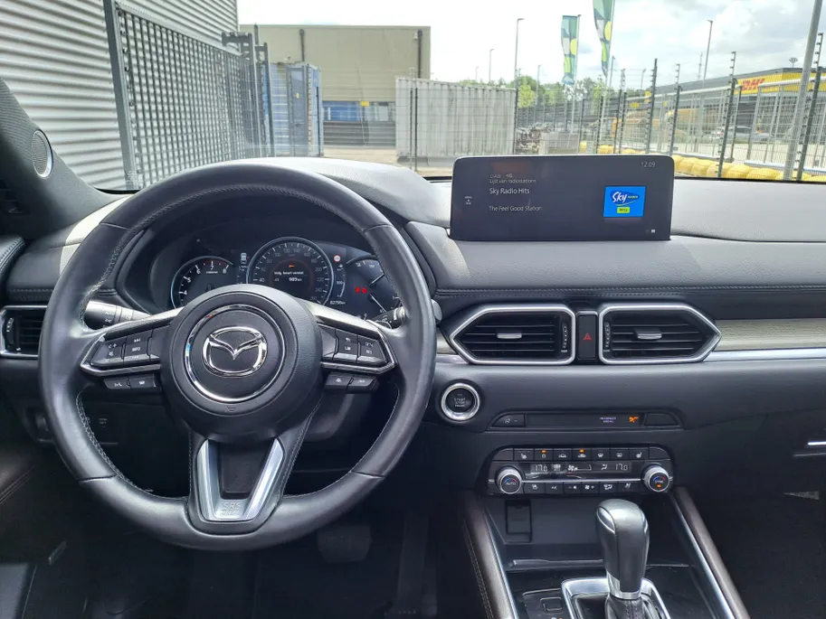 Mazda CX-5 2.5 SkyActiv-G 194 Signature AUTOMAAT | 360 Camera | Stoelverkoeling | Stoelverwarming | Adaptieve Cruise | Schuifdak | Elektr. Achterklep | Apple Carplay/Android Auto | Navigatie | Wegklapbare TREKHAAK