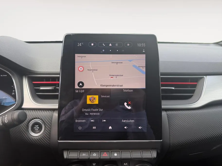 Renault Captur 1.6 E-Tech Hybrid 145 RS Line | Automaat | Full Hybride | Apple Carplay & Android Auto | Cruise & Climate Control | Camera | Parkeersensoren | Recent Onderhouden | 12 Maanden BOVAG Garantie