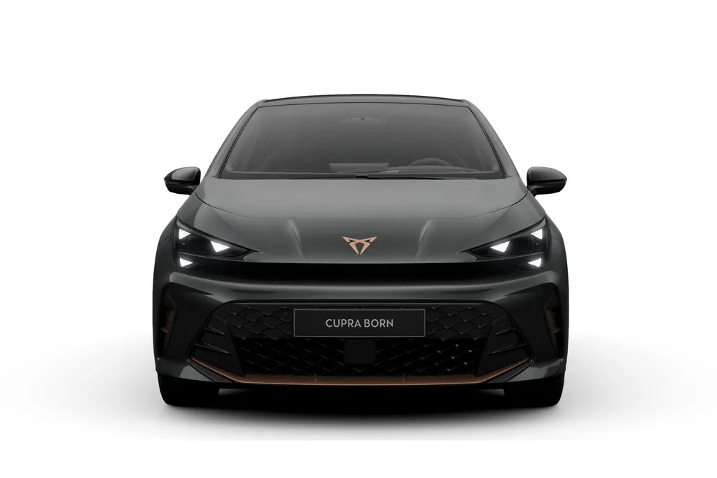 CUPRA Born VZ | Head-up Display met ‘Augmented Reality’ | Kinderzitbevestiging vóór en 2e zitrij (ISOFIX) | Rijprofielkeuze met instelbare adaptieve dempers (DCC)