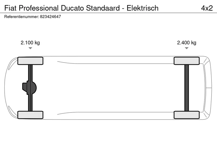 Fiat Ducato Professional Standaard - Elektrisch