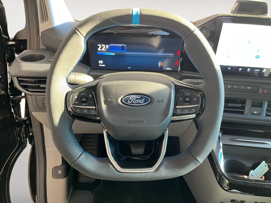 Ford E-Transit Custom 320 L2H1 MS-RT 71 kWh DC | Direct Beschikbaar | Snel Rijden | Uniek | 2300KG Trekgewicht | Sportstoelen |