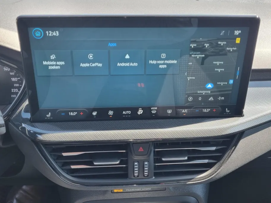 Ford Focus Wagon 1.0 EcoBoost Hybrid ST Line `NAVIGATIE GROOTSCHERM.