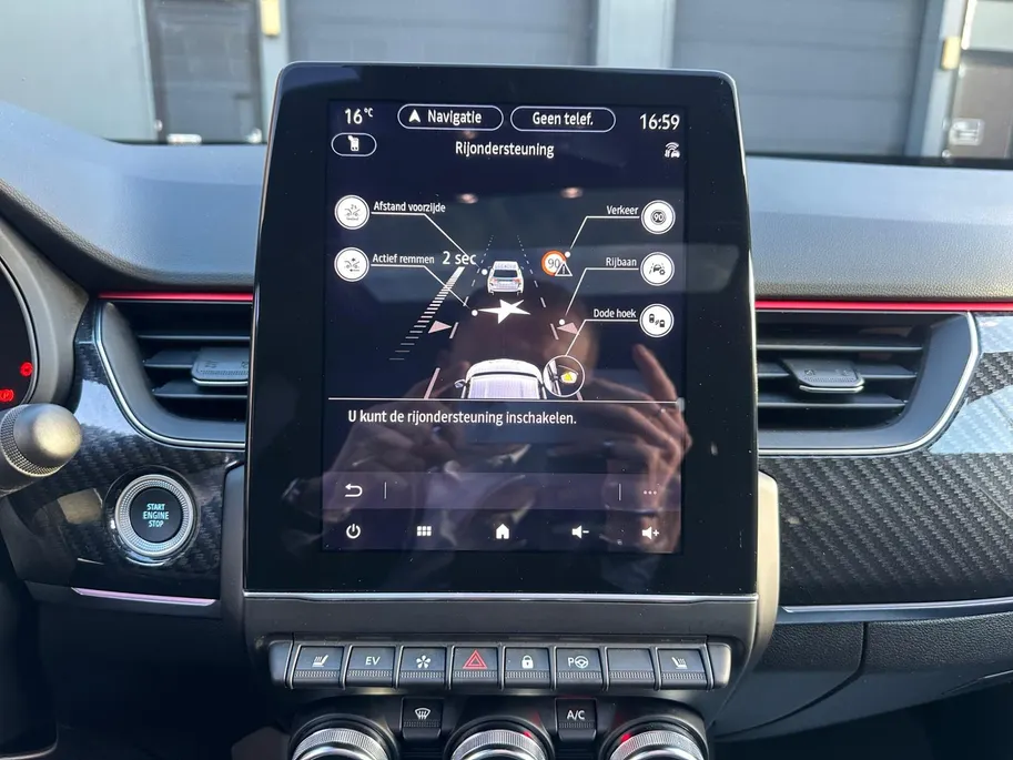 Renault Arkana 1.6 E-Tech Hybrid 145 R.S. Line | Automaat | Panoramadak | Memorystoelen | Lederen Bekleding | Stoel- & Stuurverwarming | Camera | 12 maanden BOVAG Garantie