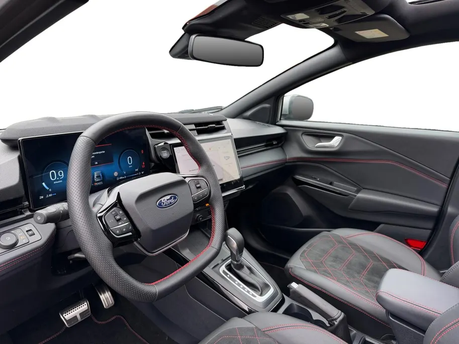 Ford Puma 1.0 EcoBoost Hybrid ST-Line X | Schuif/Kantel Dak | Stoel/Stuur/Voorruitverwarming | 19 inch | Apple/Android Carplay | Half Leder |