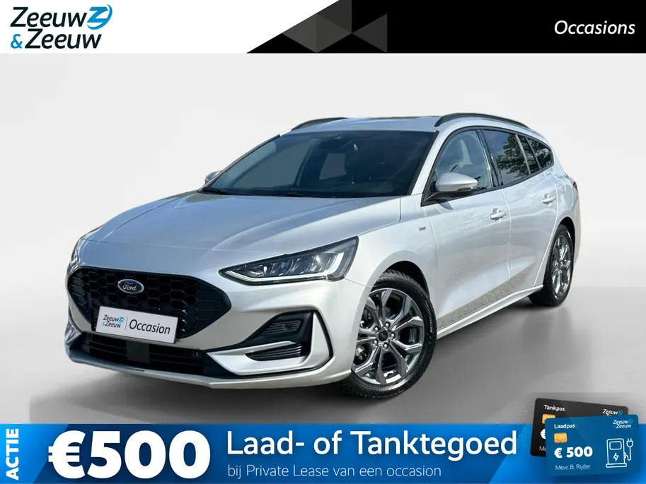 Ford Focus Wagon 1.0 EcoBoost Hybrid ST Line |Winter Pack| Full-LED koplampen| Geluidsisolerend glas| Sportonderstel|  12 maanden Bovag Garantie|