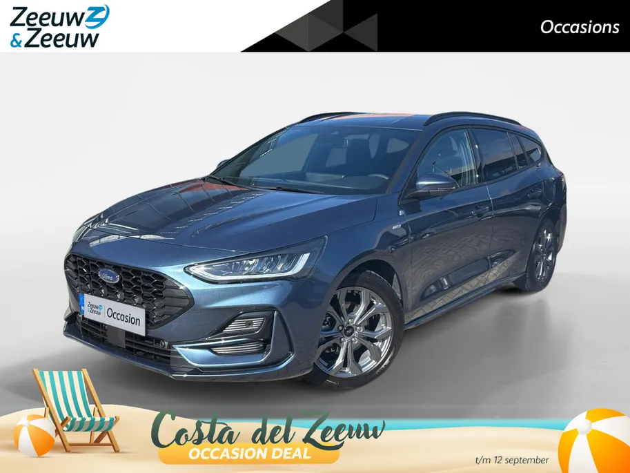 Ford Focus Wagon 1.0 EcoBoost Hybrid ST Line Apple Carplay/Android Auto| Winter Package| 12 maanden Bovag garantie|