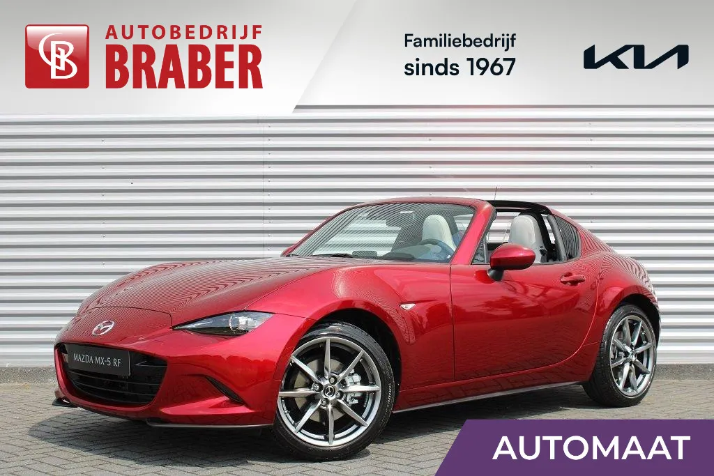 Mazda MX-5 2.0 SkyActiv-G 6AT 184PK Kizuna | Automaat | Leder | CAmera | Bose Audio | Nu met extreem hoge korting! |