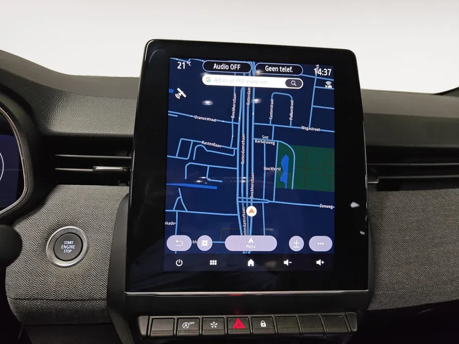 Renault Clio 1.0 TCe 90 GPF techno NAVI AIRCO CRUISE CONTROLE APPLE CARPLAY ANDROID AUTO DEALER ONDERHOUDEN ZEER MOOIE AUTO 12 MAANDEN GARANTIE