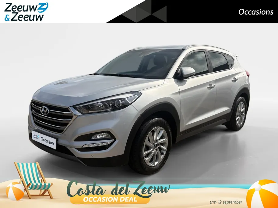 Hyundai Tucson 1.6 T-GDi Premium 4WD | Automaat! | Leder | Stoelverwarming en koeling | Navi