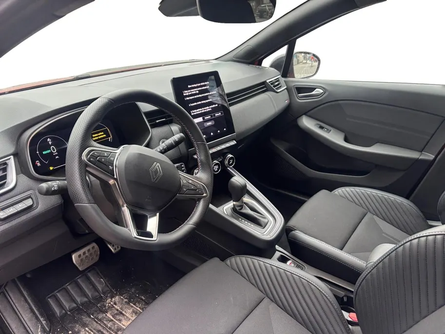 Renault Clio 1.6 E-Tech Full Hybrid 145 esprit Alpine AUTOMAAT NAVI AIRCO CAMERA CRUISE CONTROLE 9.3 INCH APPLE CARPLAY ANDROID AUTO SPORTSTOELEN ZEER DIKKE AUTO