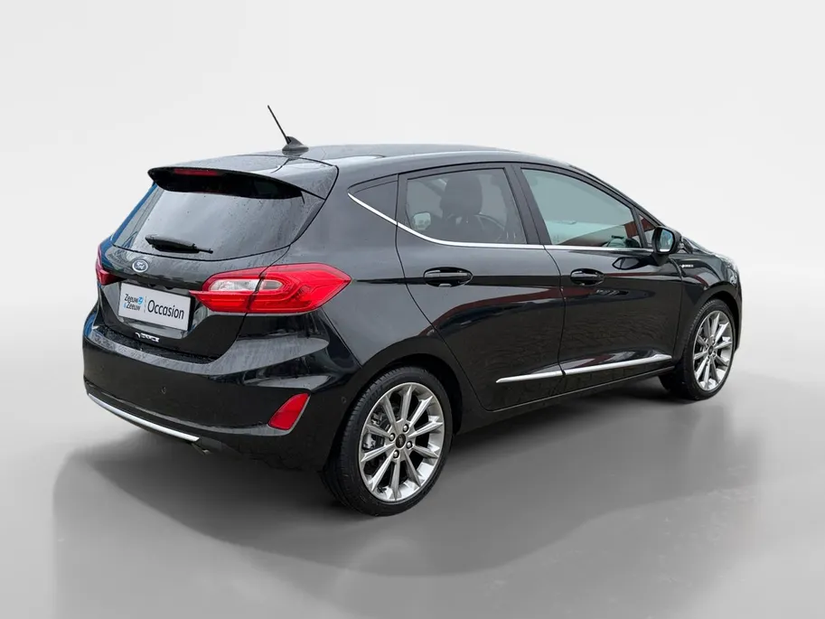 Ford Fiesta 1.0 EcoBoost Vignale | Adaptieve Cruise Control | Dodehoek Detectie | Winter Pack | B&O Audio | Lederen Bekleding | Apple/Android Carplay |