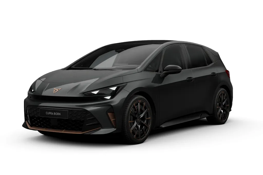 CUPRA Born VZ | Head-up Display met ‘Augmented Reality’ | Kinderzitbevestiging vóór en 2e zitrij (ISOFIX) | Rijprofielkeuze met instelbare adaptieve dempers (DCC)