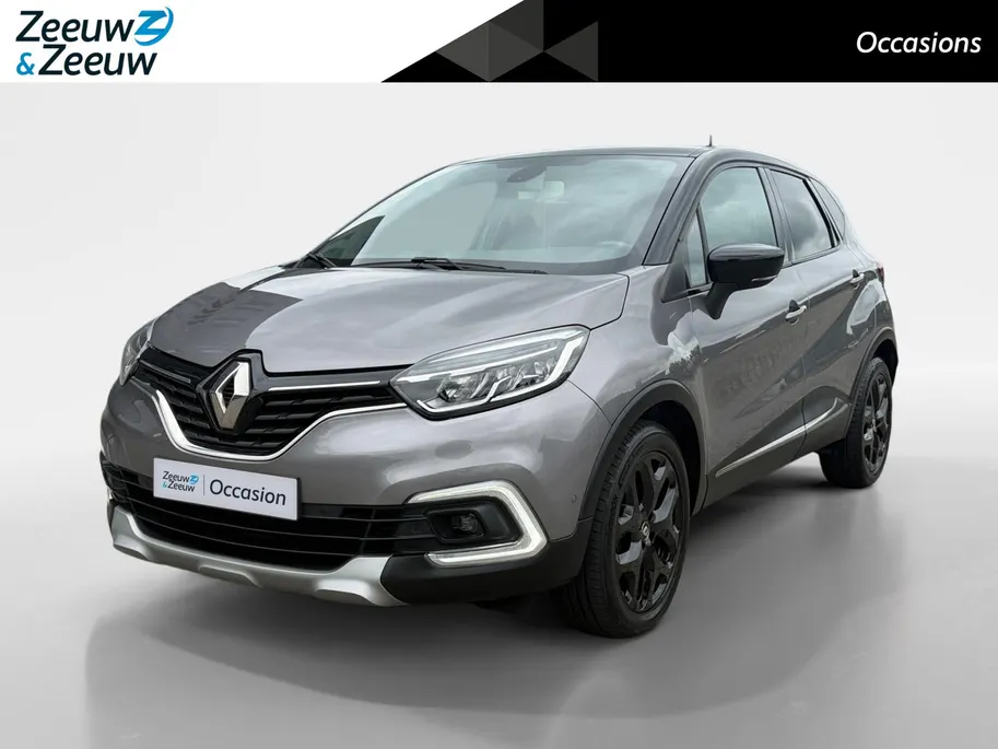 Renault Captur 120PK TCe Intens Automaat | Trekhaak | Navi | LM Velgen Hoogglans Zwart | Camera | Parkeersensoren | Full LED | Climate Control | Cruise Control | Keyless Entry | Elektrische Ramen & Spiegels | Licht & Regen Sensor |