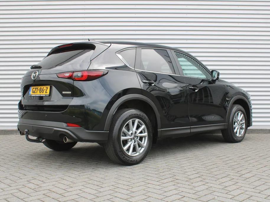 Mazda CX-5 2.0 e-SkyActiv-G AT M Hybrid 165PK Centre-Line C+C | Trekhaak | LED | Navi | Clima | Camera | Dodehoek detectie | Stoel-/stuurverwarming | PDC | 17' LM |