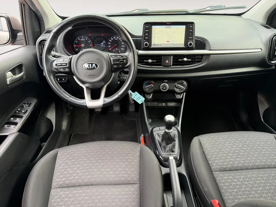 Kia Picanto 1.0 MPi DynamicLine DEALER ONDERHOUDEN | NAVIGATIE | ACHTERUITRIJCAMERA | RESTERENDE FABRIEKSGARANTIE TM 20230
