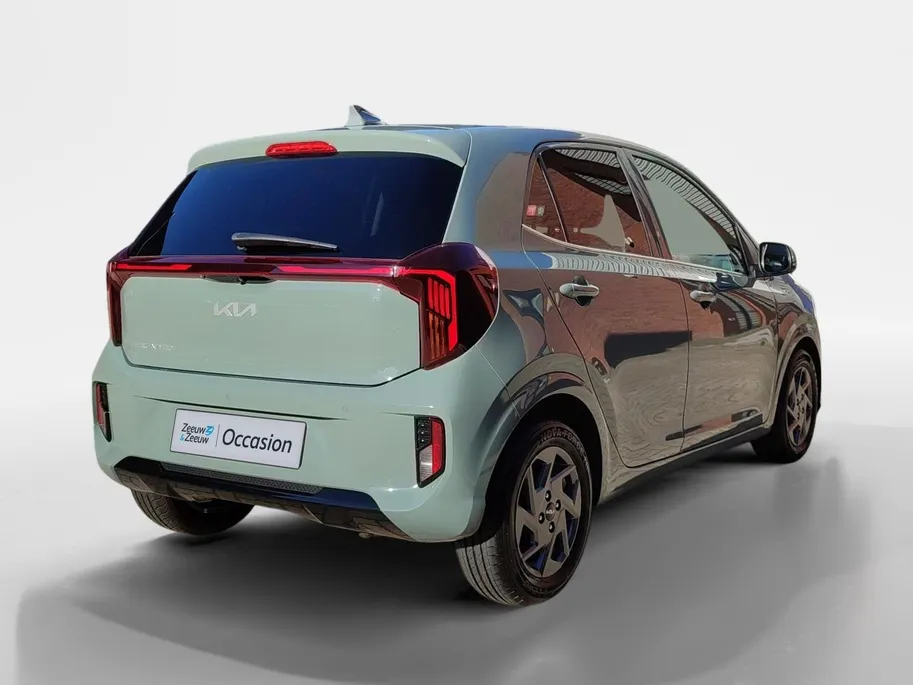 Kia Picanto 1.0 DPI DynamicPlusLine | Apple Carplay / Android Auto | Navigatiesysteem | Lichtsensor | Parkeersensoren + Camera Achter | Cruise Control | Rijstrooksensor + Correctie | 14' Lichtmetalen velgen