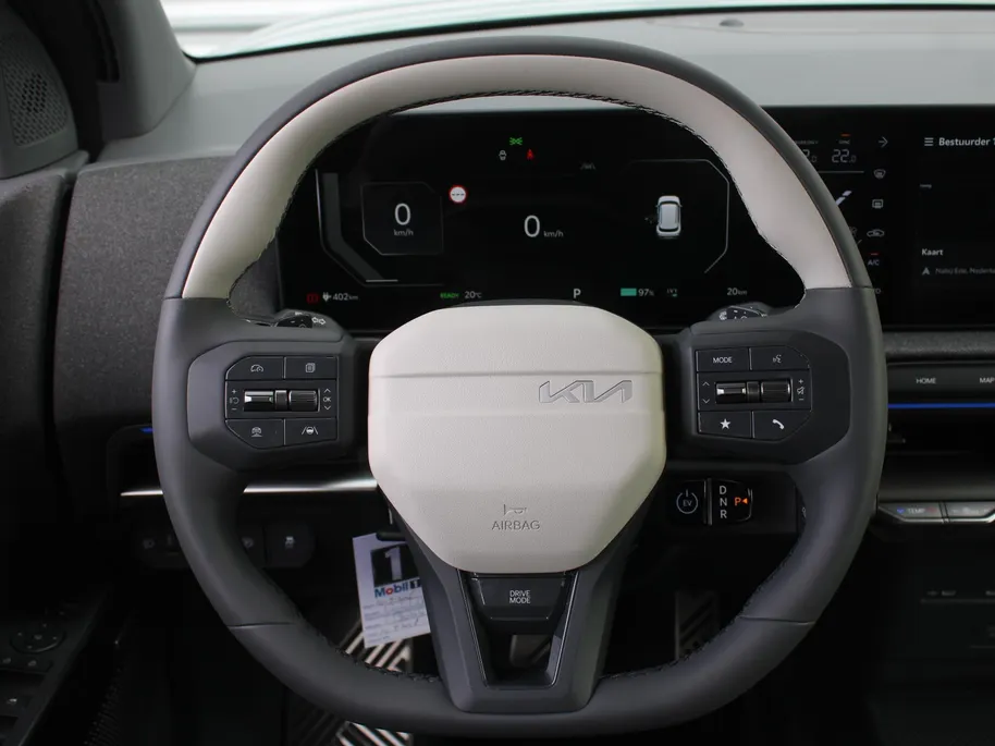 Kia EV2 GT-Line 61 kWh | Stuur-/stoelverwarming + ventilatie | 360 Camera | Schuifdak | Geheugenstoel | 19' LM | Dodehoek detectie | Telefoonlader |
