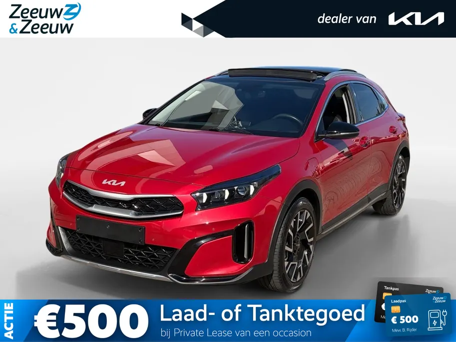 Kia XCeed 1.6 GDi PHEV Design Edition | Apple Carplay / Android Auto | Navigatiesysteem | Licht + Regensensor | Elektrisch Schuif / Kanteldak | Parkeersensoren Voor + Achter | Parkeercamera Achter | Dodehoekdetectie | Rijstrooksensor + Correctie | 18'Lichtmetalen V