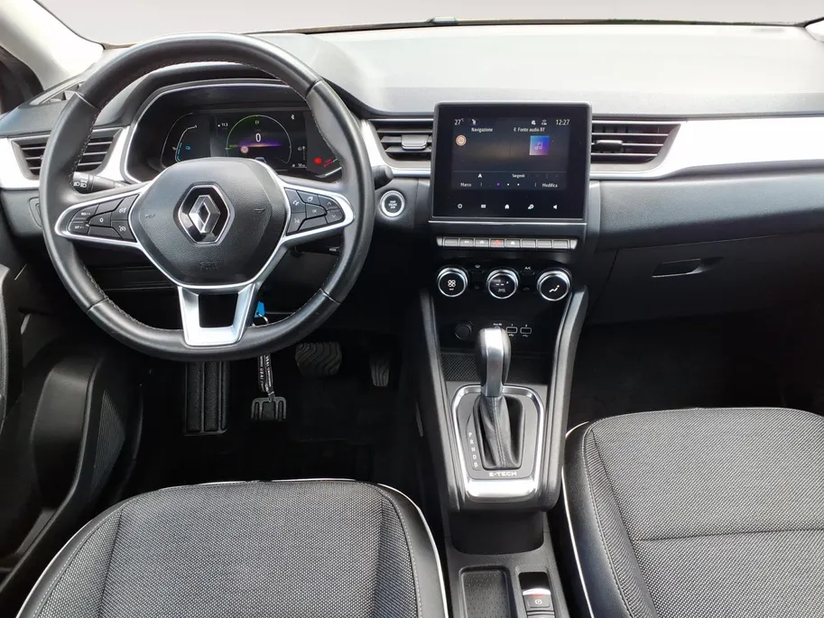 Renault Captur 1.6 E-Tech Hybrid 145 Intens Apple Carplay/Android Auto , electronic climate controle , camera , parkeersensor , lm velgen , navi , cruise , tel , usb.