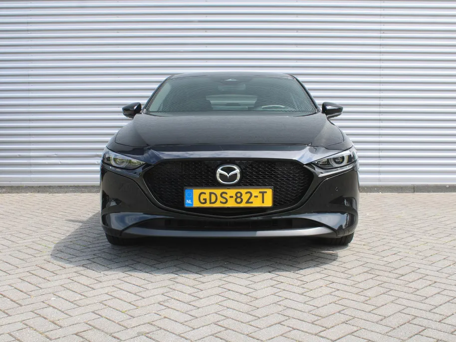 Mazda 3 2.0 e-SkyActiv-X M Hybrid 6MT 186PK Exclusive-line | Leder | Heads-Up Display | Keyless | Bose Audio | 360° Camera | Elek. stoelverstelling + geheugen | Navi |
