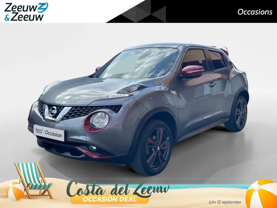 Nissan Juke 1.2 DIG-T S/S N-Connecta | Navigatie| Cruise Control| Metalliclak| Spoiler| Zwarte velgen| Climate control| UNIEK!