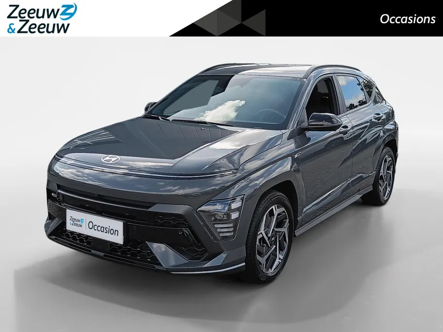 Hyundai Kona 1.6 GDi Hybrid N Line | Apple Carplay/Android Auto | Adaptive Cruise Control | Dodenhoek detectie | Automatische achterklep