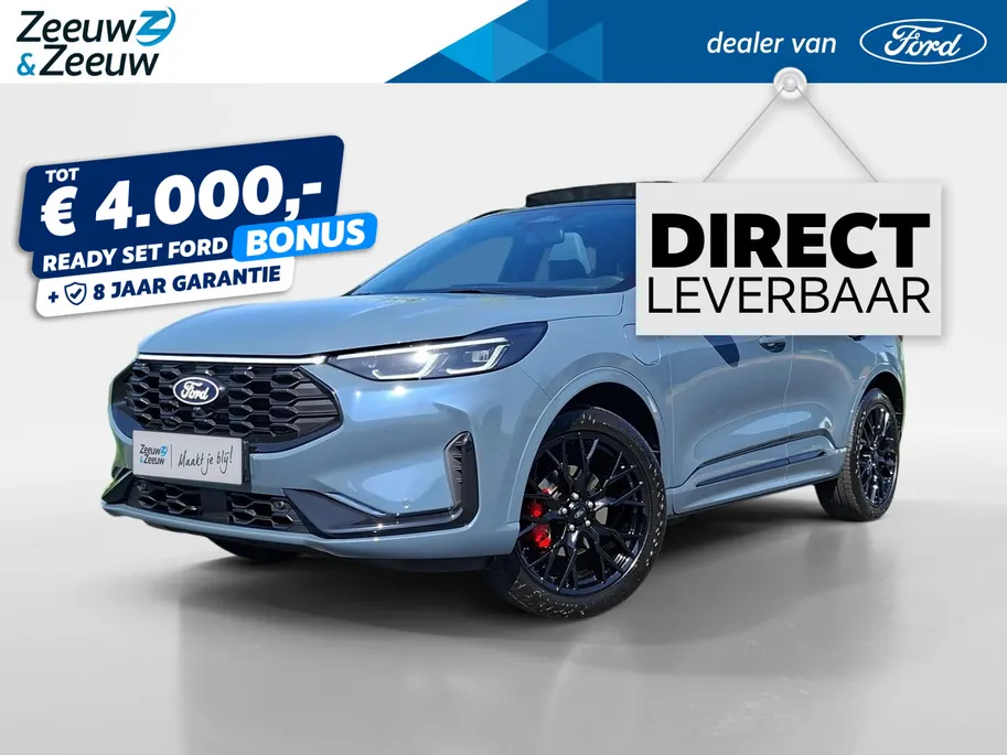 Ford Kuga 2.5 PHEV BlueCruise Edition 243PK | 4.000,- Ready set Ford Bonus | 8 Jaar garantie/160.000Km | 20' Lichtmetalen velgen | El. Trekhaak | Premium Connectivity | Panoramadak |