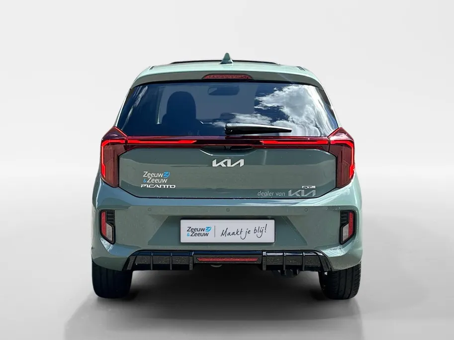 Kia Picanto 1.0 GDi GT-Line Automaat | Schuif/kanteldak | Stoel/stuur verwarming | Keyless entry | Fabrieksgarantie 20-1-2033 + 3x 1 jaar* | NAP
