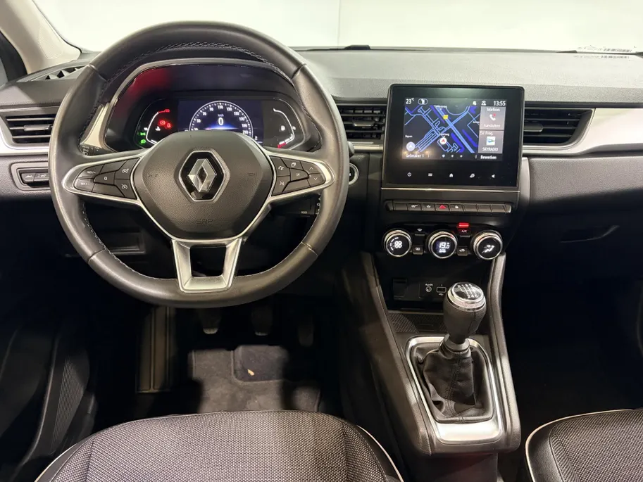 Renault Captur 90PK TCe Techno | 1e eigenaar | Schuif-Kantel Dak | Camera | Navigatie | Apple Carplay/Android Auto | Parkeersensoren | Trekhaak | Climate Control | Lichtmetalen Velgen | Full LED |