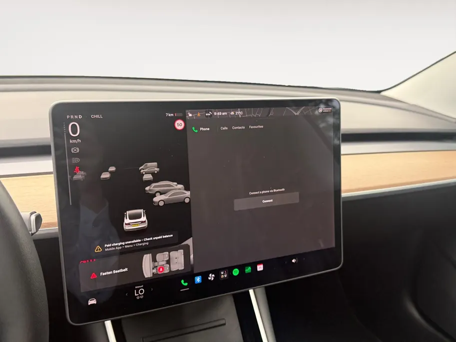 Tesla Model 3 Standard RWD Plus 60 kWh 87,8% SoH | 448Km Actieradius | Goed onderhouden! | Panoramadak | Elektr. Stoelen | Autopilot | 12 maanden garantie! |