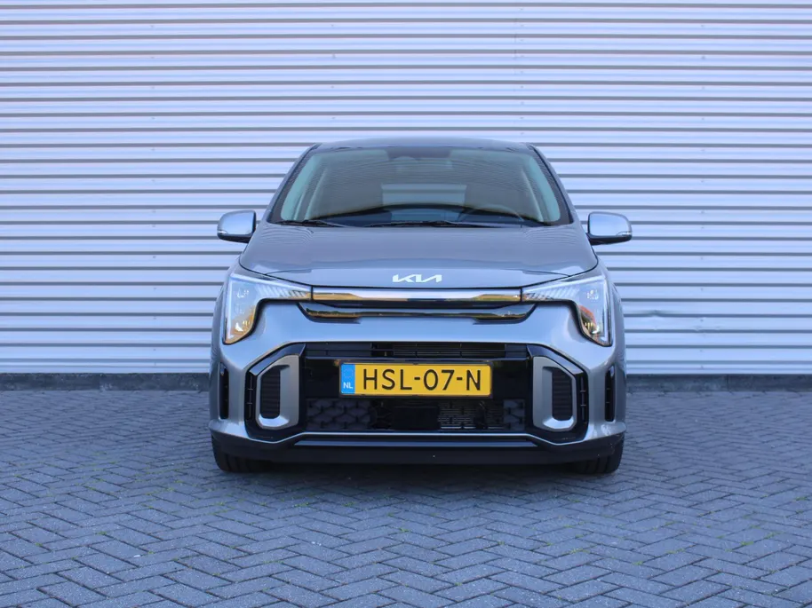 Kia Picanto 1.0 DPI GT-Line | Stuur-/stoelverwarming | Schuifdak | Camera | Dodehoek detectie | Telefoonlader | Clima | Navi | 16' LM | LED | Cruise |