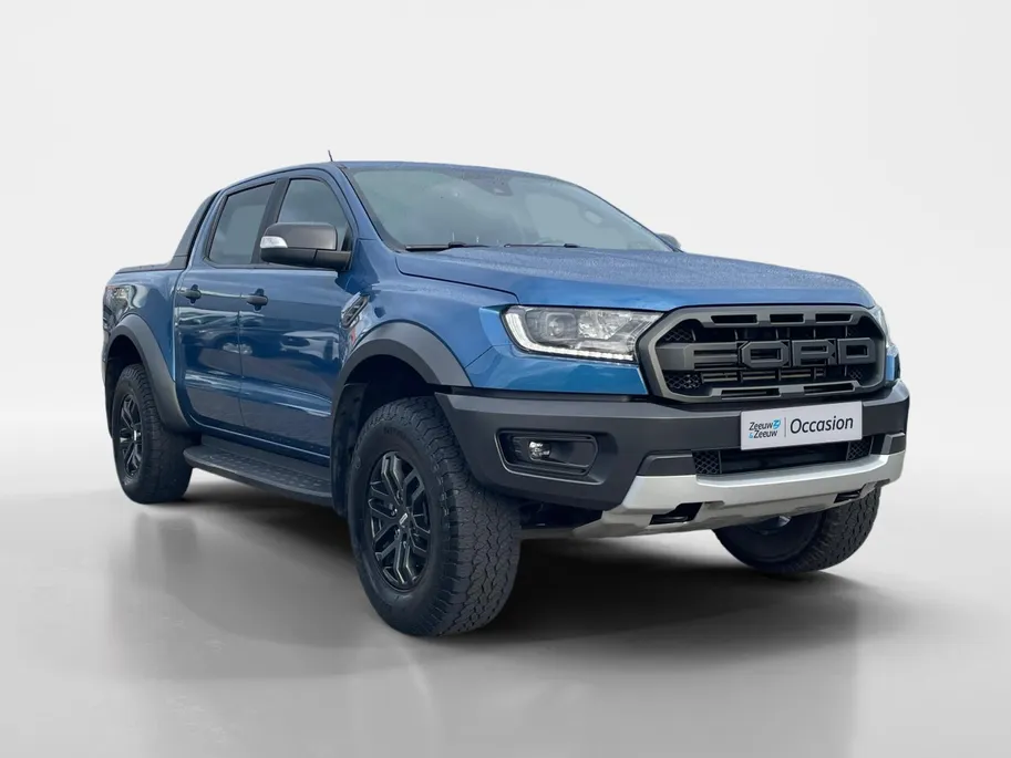 Ford Ranger 2.0 EcoBlue Raptor 4X4 213 pk Automaat | Double Cab omgebouwd naar 2 persoons uitvoering | Rollertop | Trekhaak | Navigatie | Elektrische stoelverstelling