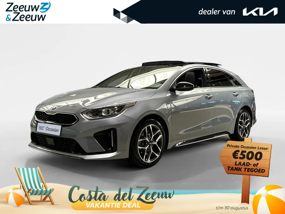 Kia ProCeed 1.0 T-GDI GT-Line | Elektrisch Glazen Schuif / Kanteldak | Apple Carplay / Android Auto | Navigatiesysteem | Stoel + Stuurverwarming | Licht + Regensensor | Parkeersensoren + Camera Achter | Cruise Control | 17” Lichtmetalen Velgen | Climate Control Rijst