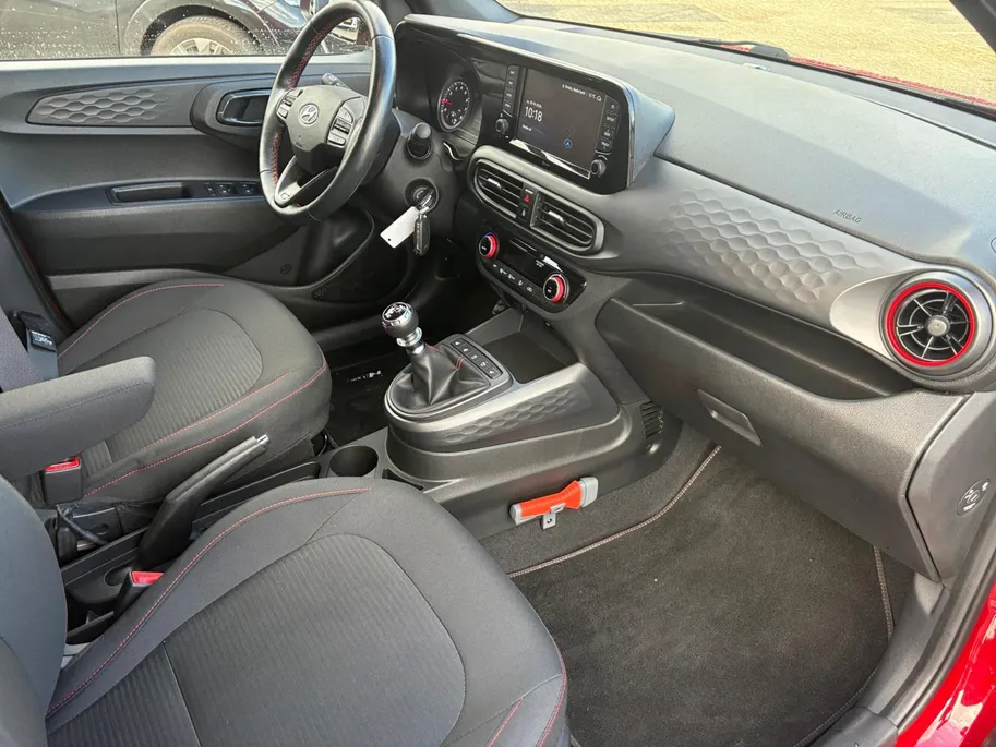 Hyundai i10 1.0 T-GDI N Line 5-zits | Carplay | Stoel/Stuurverwarming | Navi