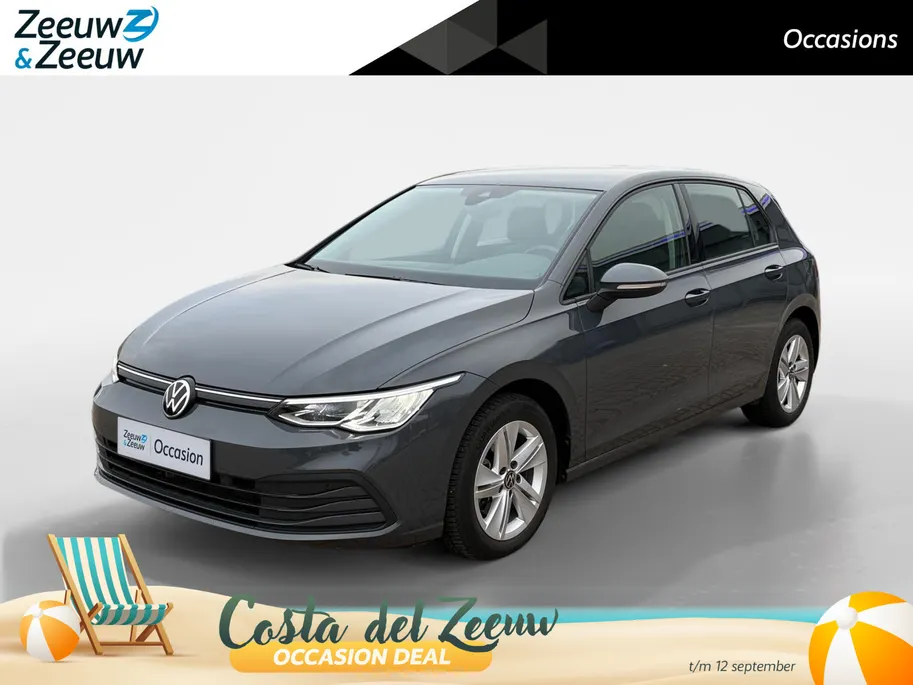 Volkswagen Golf 1.0 eTSI Life Business *Automaat*Navigatie*Parkeersensoren*LM.Velgen*IN ZEER NETTE STAAT!