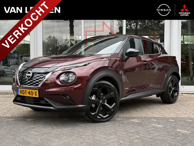 Nissan Juke Hybrid 143pk Tekna | Leder | BOSE | Navigatie | App Connect | All Season | Keyless