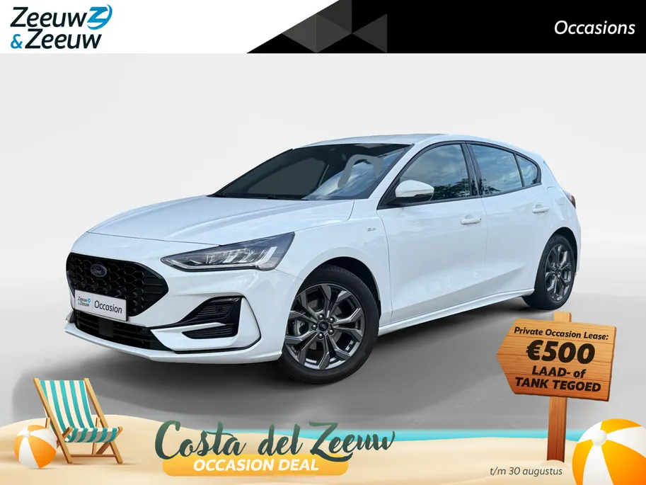Ford Focus 1.0 EcoBoost Hybrid ST Line | NL-Auto | Dealer Onderhouden | Navigatie | Apple/Android Auto | Parkeersensoren | 12 maanden garantie! |
